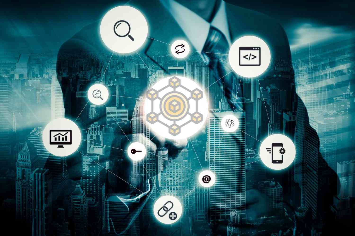 Blockchain technology integrated with CMS enhances digital content security, ensuring authenticity and transparency for businesses in a digital landscape.