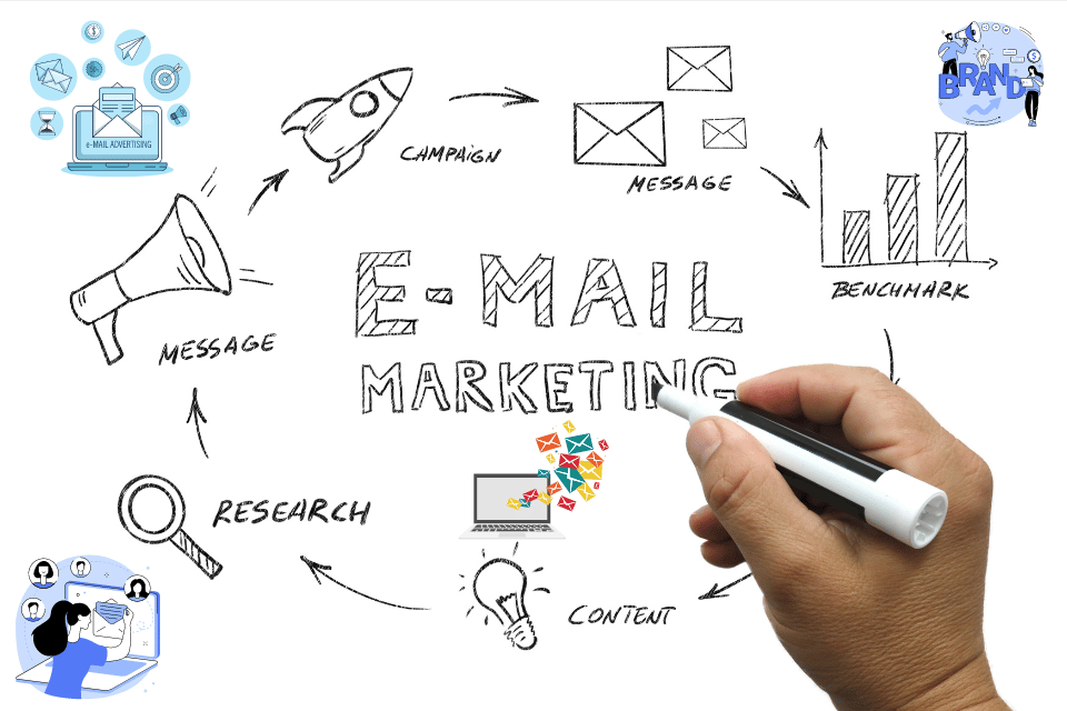 C-suite executives analyzing advanced email marketing strategies and ethical considerations for better engagement.
