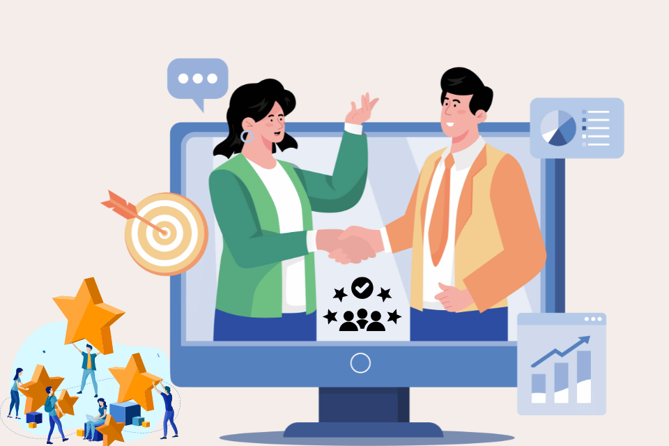 AI and human collaboration in customer experience, illustrating how it drives business growth and enhances employee well-being.