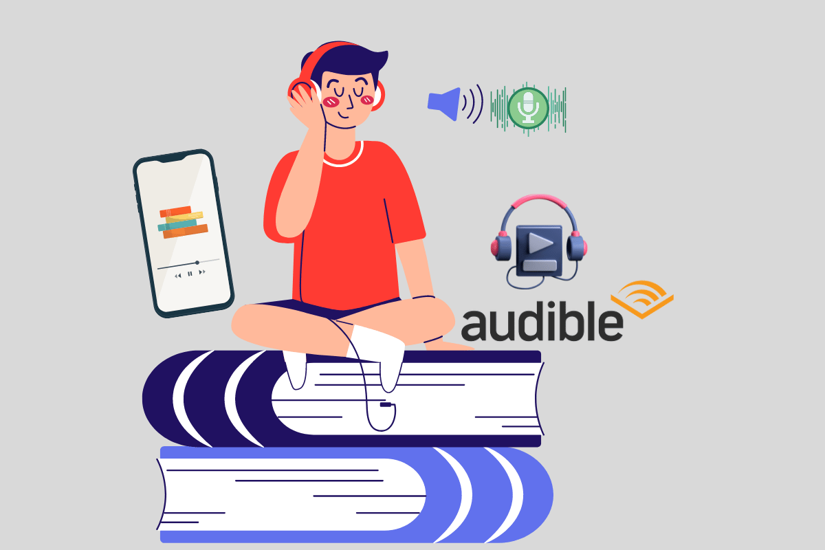 Audible launches AI program allowing narrators to use voice replicas to enhance customer experience. Here the customer is listening to the audiobook.