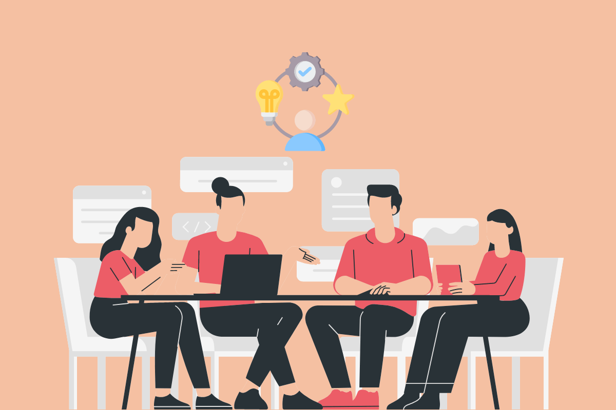 Employees collaborating in a modern workplace enhanced by cloud computing technology for better productivity and flexibility.