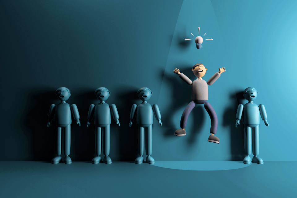 Visual representation of Gen AI influencing talent strategy, focusing on skills for future business growth