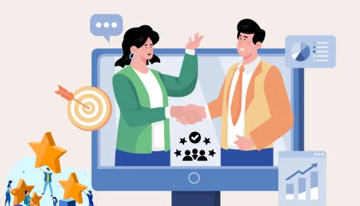 AI and human collaboration in customer experience, illustrating how it drives business growth and enhances employee well-being.